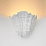 Maris Shell Plaster Wall Lamp